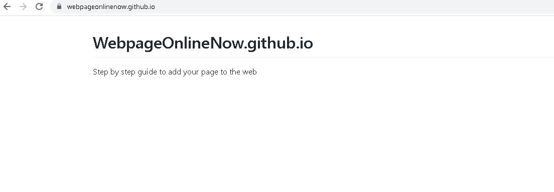 Screenshot of log in page on Github